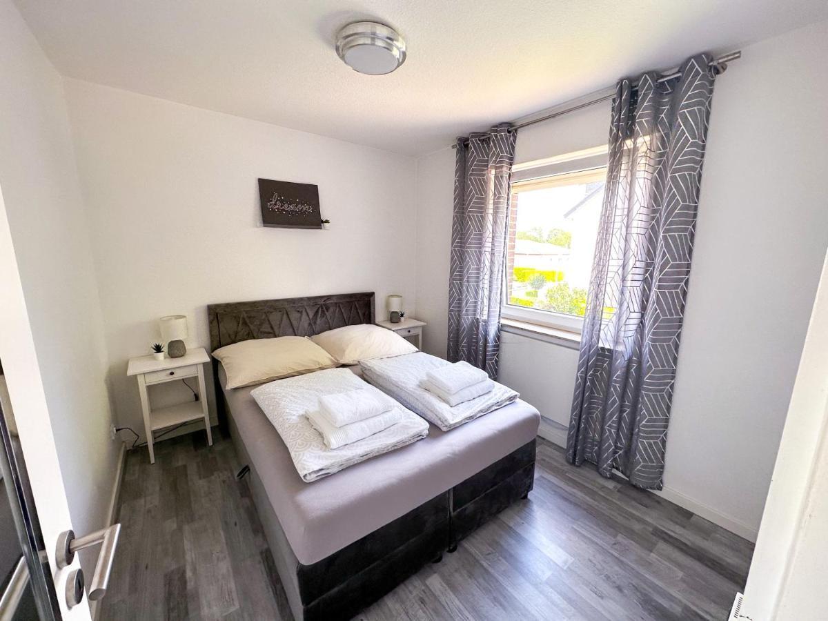 Stilvolles, Frisch Renoviertes 2Zi Apartment Mit Kueche Und Balkon In Kliniknaehe Bad Oeynhausen Esterno foto